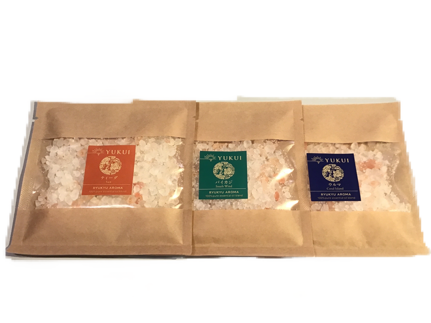 琉球アロマバスソルト全3種セット(35g)